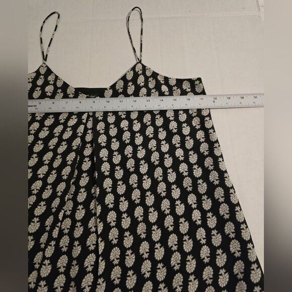 Madewell Silk Trapeze Cami Dress in Bloomstamp Size XS - Picture 8 of 12